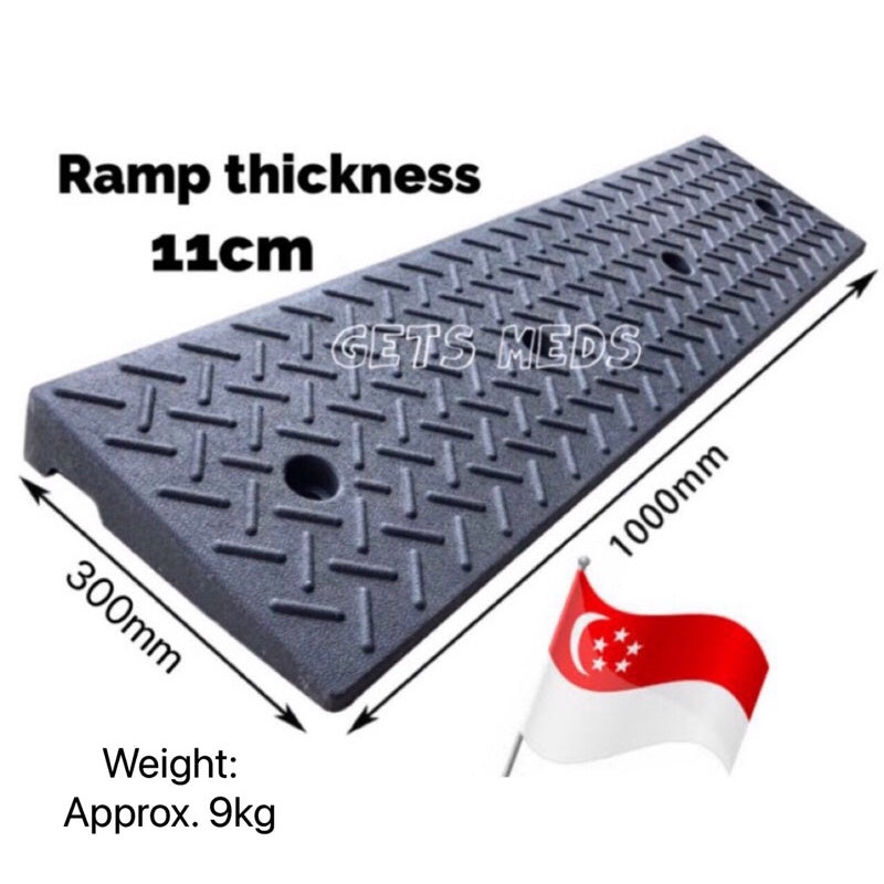 SG Ramps Wheelchair Ramp, Kerb Ramps for E-scooter, Bikes & Cars. Brand New & Ready Stock!