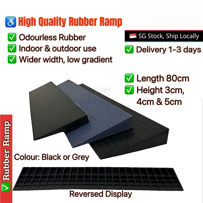 SG Ramps Wheelchair Ramp, Kerb Ramps for E-scooter, Bikes & Cars. Brand New & Ready Stock!