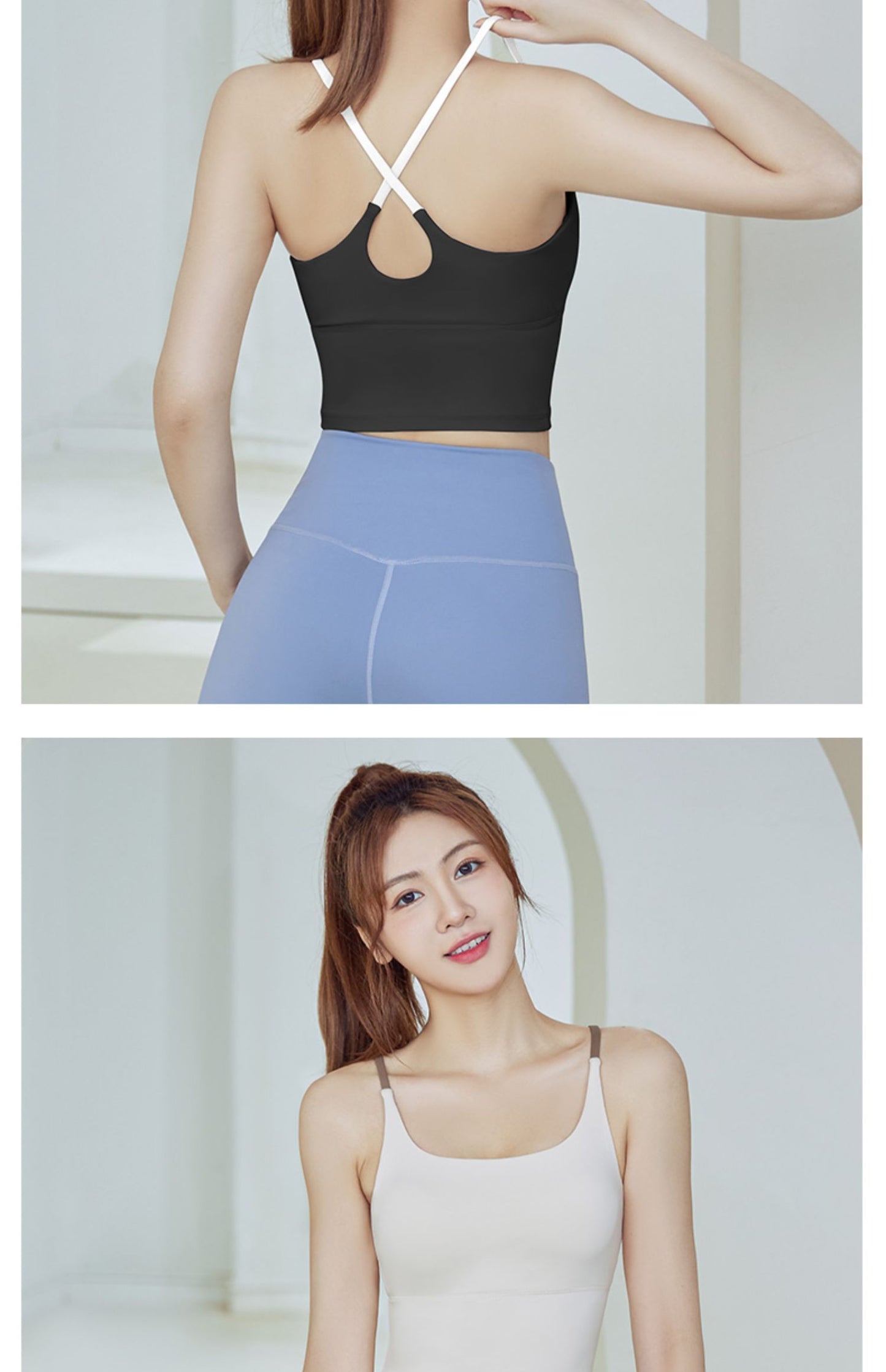 SG Padded Sports Bra Yoga Bra Gym Bra Buttery Soft Yoga Bra Cross Back Gym Fitness Workout Running