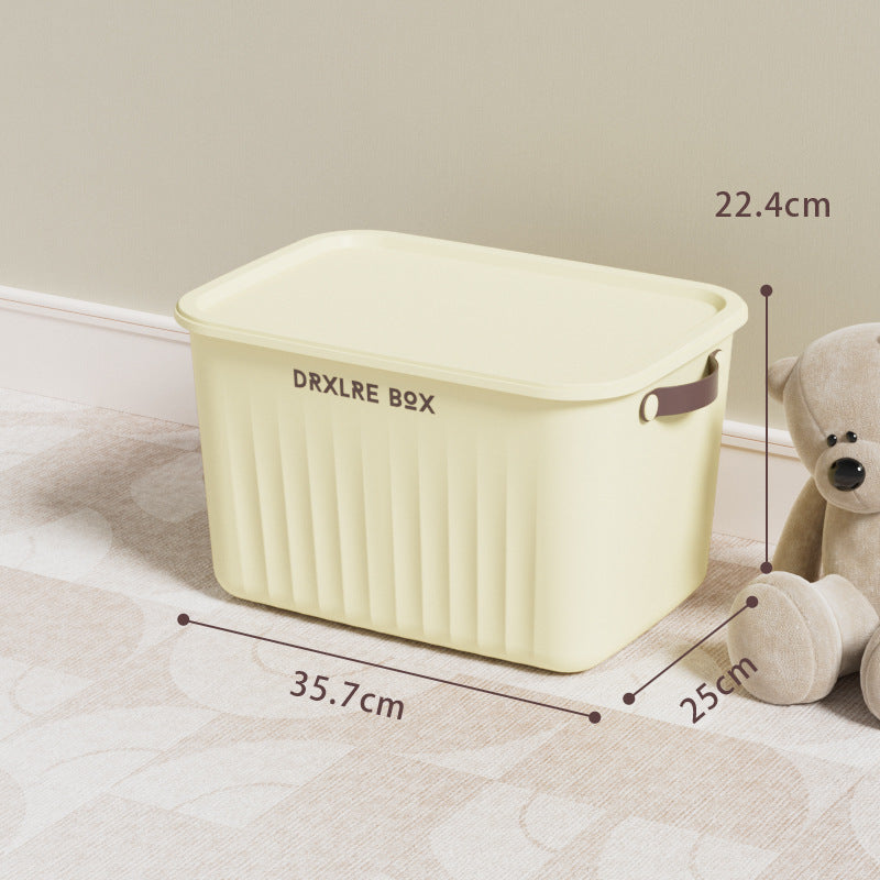 SG Storage box sundries snacks toys clothes storage box desktop living room wardrobe study home plastic cabinet