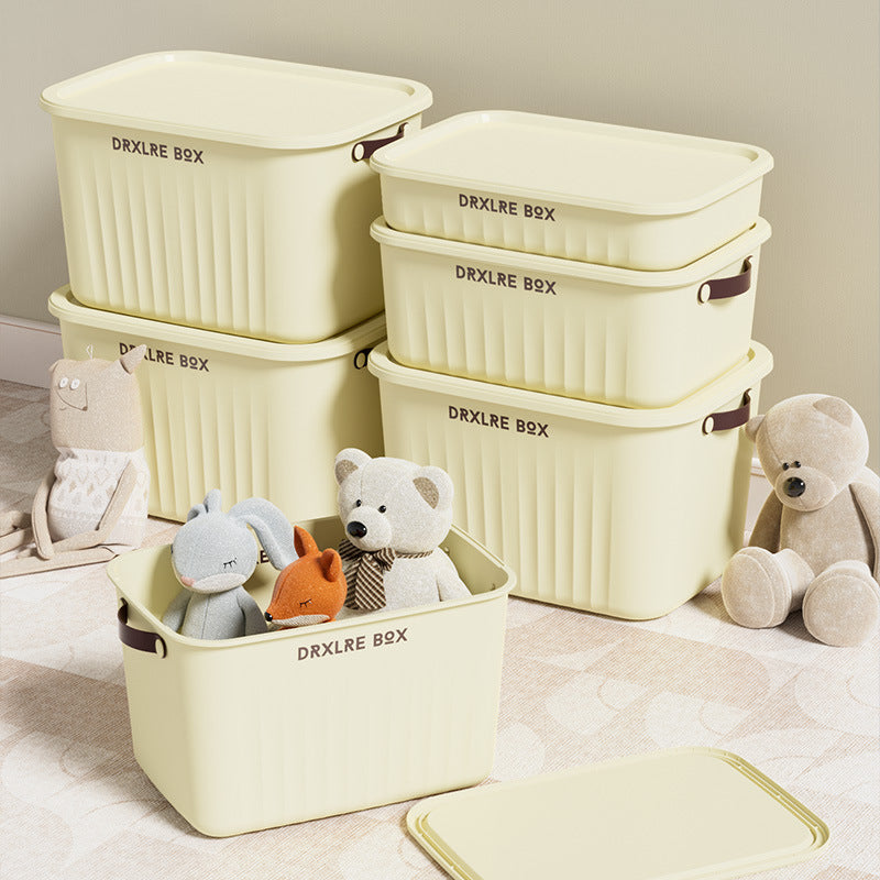 SG Storage box sundries snacks toys clothes storage box desktop living room wardrobe study home plastic cabinet
