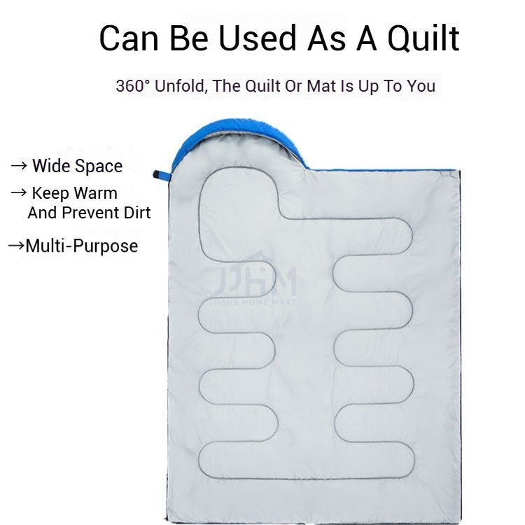 【NDD SG】Outdoor Sleeping Bags Kid Camping Sleep Bag Envelope Hooded/Portable Hiking Camping Sleeping Mat Travel Quilt露营睡袋