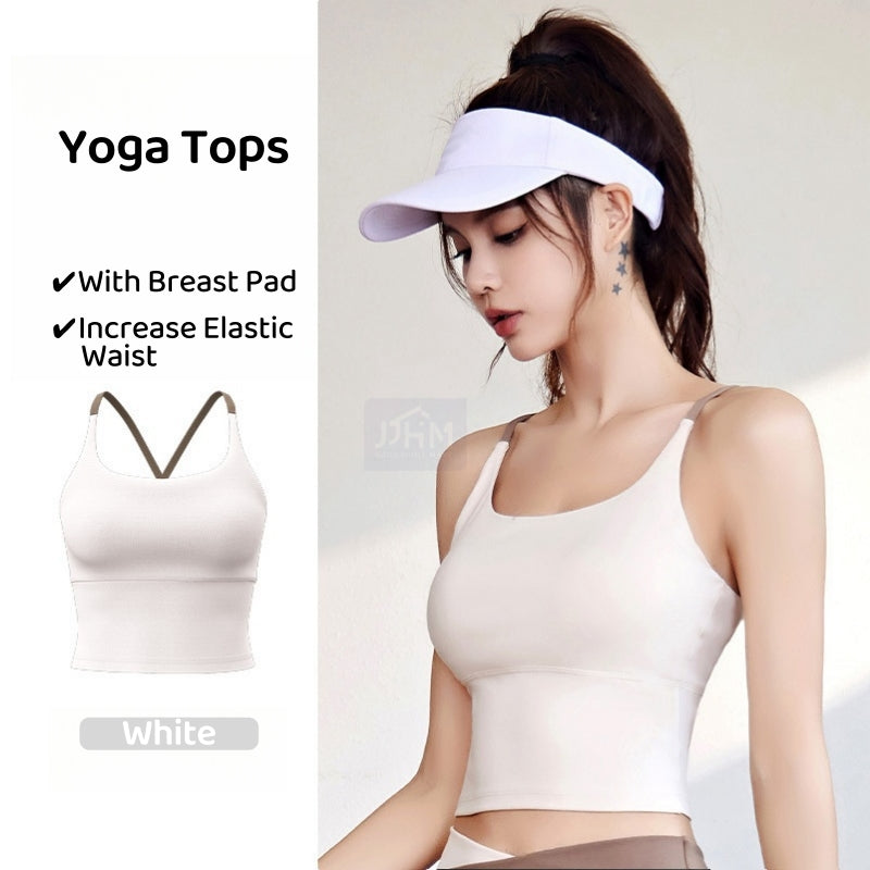 SG Padded Sports Bra Yoga Bra Gym Bra Buttery Soft Yoga Bra Cross Back Gym Fitness Workout Running
