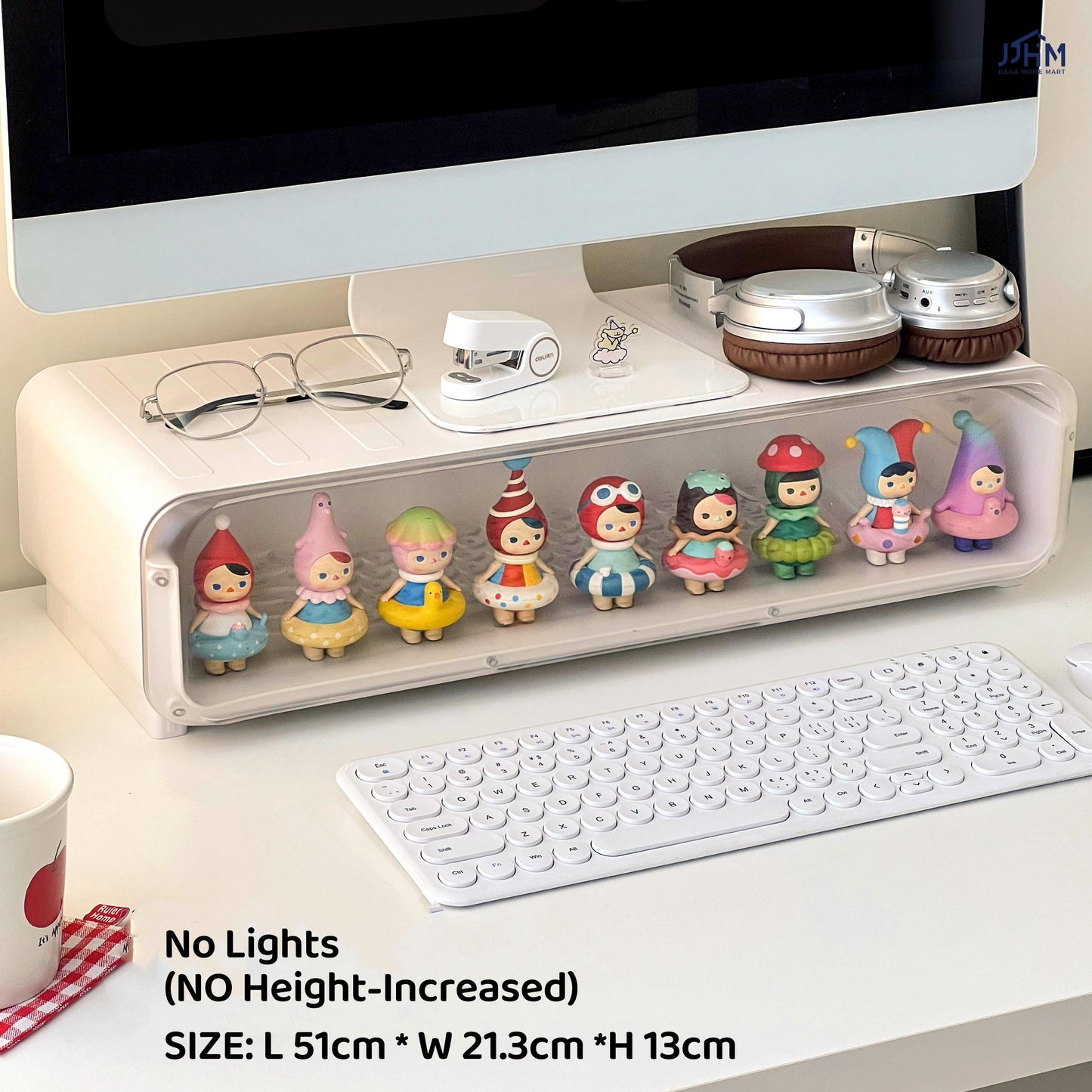 Elevated Rack Toy Display Office Monitor Computer Desktop Organize Household Neck Computer Screen Bracket