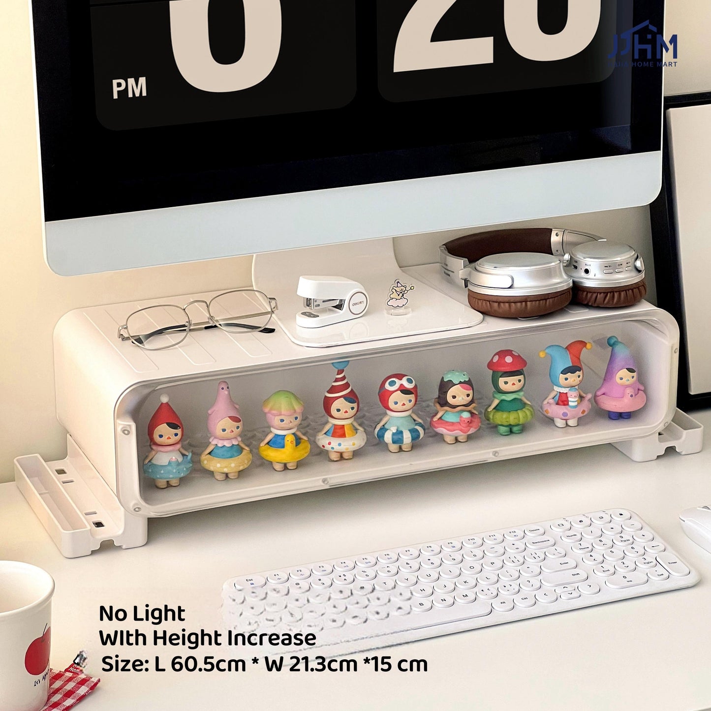 Elevated Rack Toy Display Office Monitor Computer Desktop Organize Household Neck Computer Screen Bracket