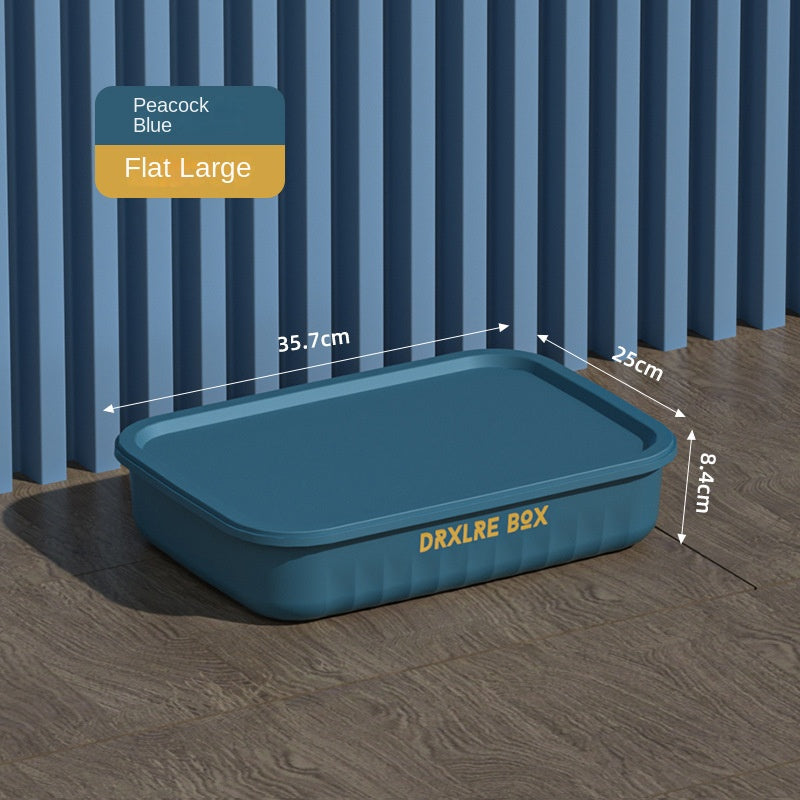 SG Storage box sundries snacks toys clothes storage box desktop living room wardrobe study home plastic cabinet