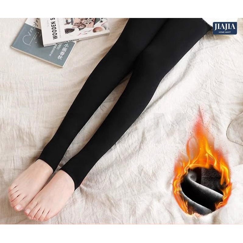 250g/350g Fleeced Lined Thick Thermal Leggings Winter Wear Pants Warm Stockings