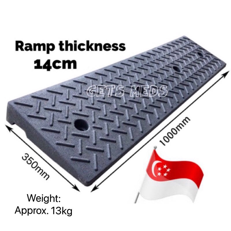 SG Ramps Wheelchair Ramp, Kerb Ramps for E-scooter, Bikes & Cars. Brand New & Ready Stock!
