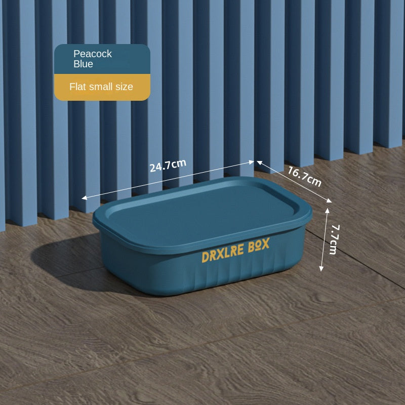 SG Storage box sundries snacks toys clothes storage box desktop living room wardrobe study home plastic cabinet