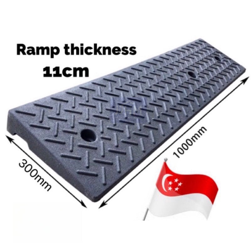 SG Ramps Wheelchair Ramp, Kerb Ramps for E-scooter, Bikes & Cars. Brand New & Ready Stock!