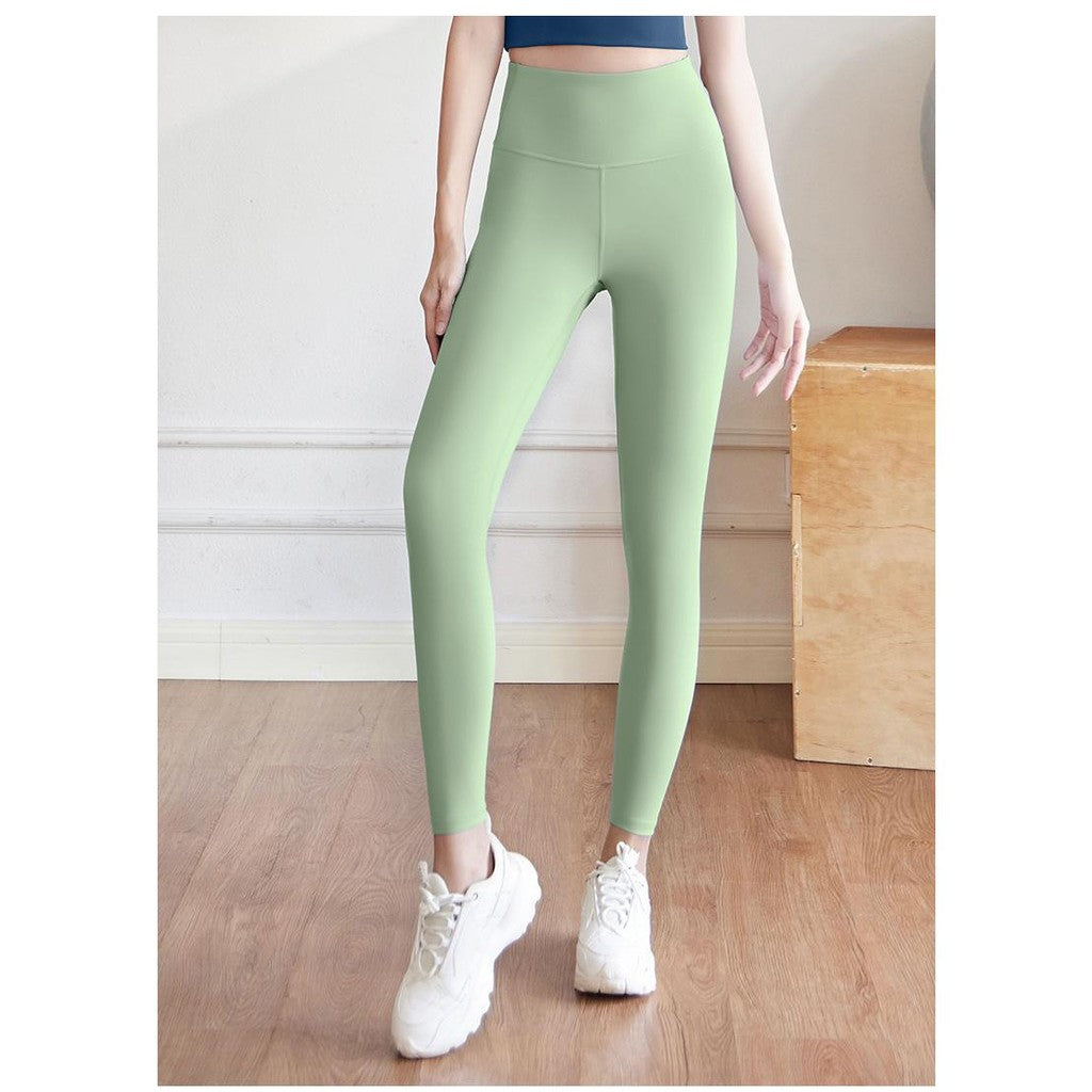 SG Women's No Embarrassing Line Slim Hight Waist Yoga Pants Tummy Control Workout Leggings for Gym Jogging Cycling