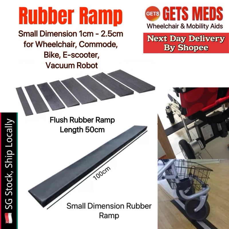 SG Ramps Wheelchair Ramp, Kerb Ramps for E-scooter, Bikes & Cars. Brand New & Ready Stock!