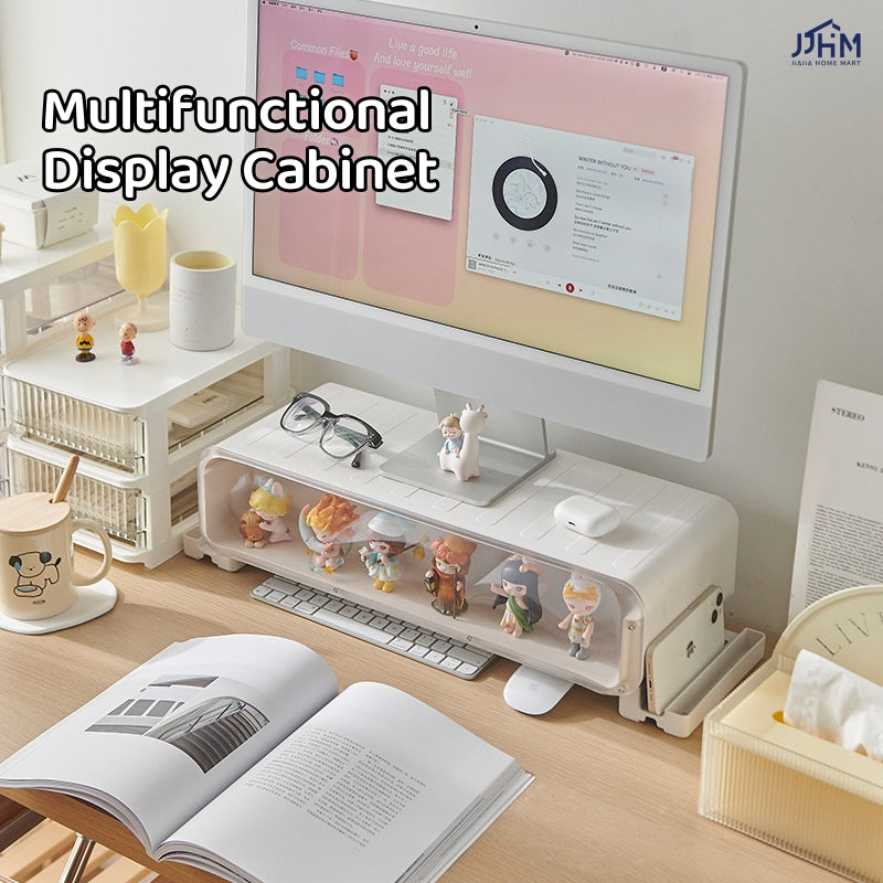 Elevated Rack Toy Display Office Monitor Computer Desktop Organize Household Neck Computer Screen Bracket
