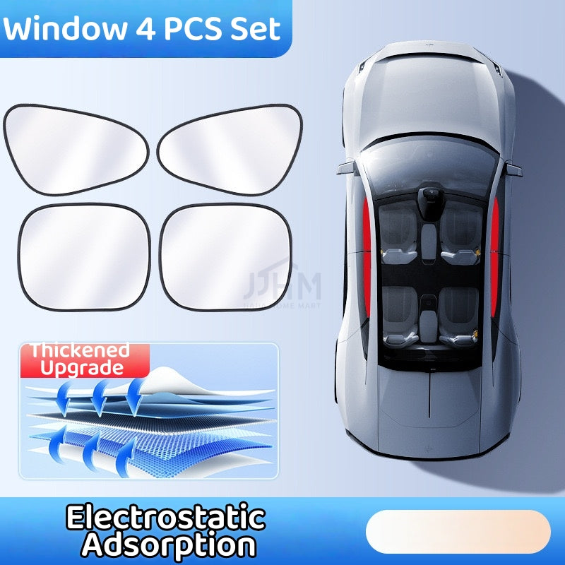 🔥SG READY STOCK🔥 Car Windshield UV Sunshade Umbrella Sun Protection Heat Insulation