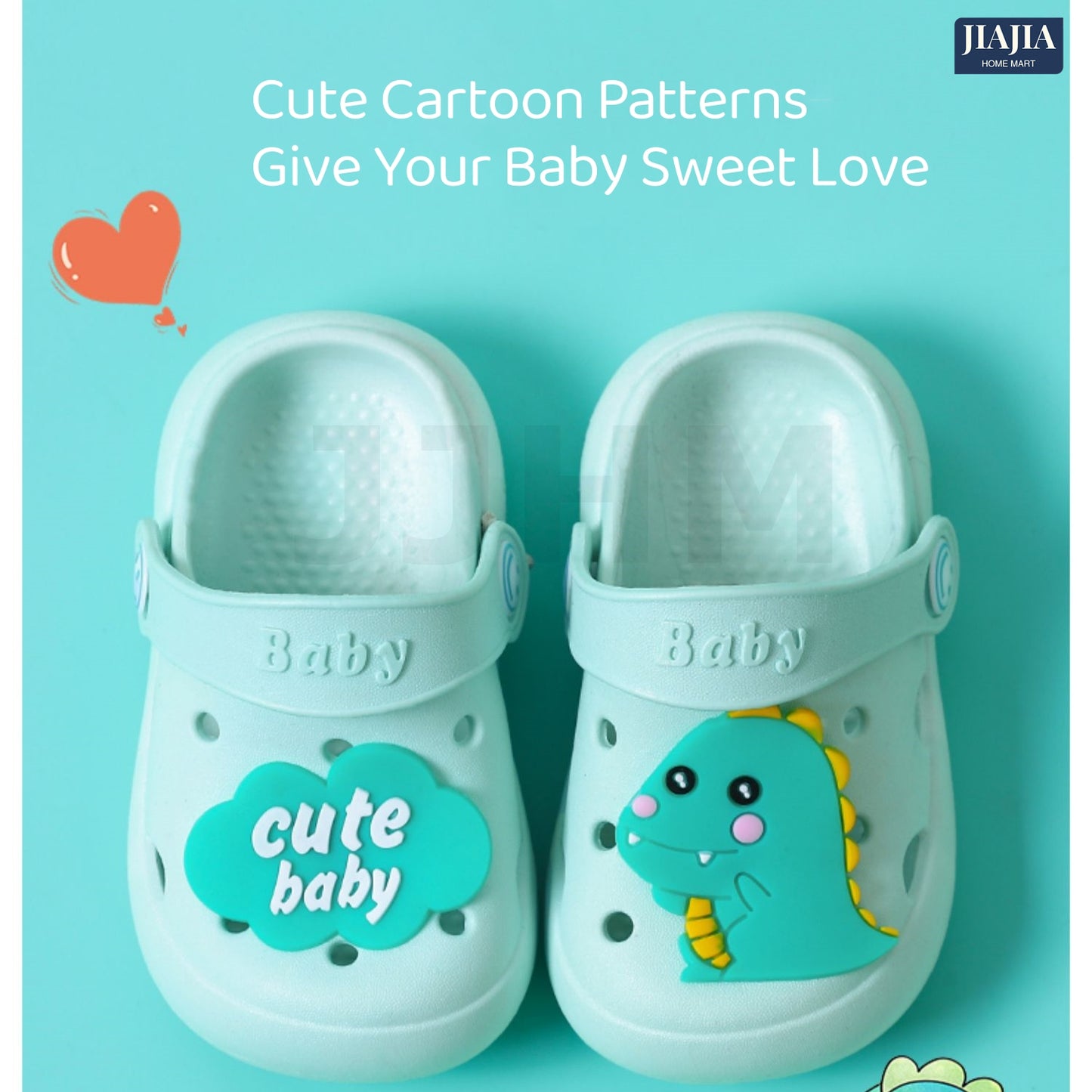 Cute Cartoon Kids Sandal Slip-on Boys Girls Slipper Toddler Baby Children Shoes Waterproof EVA Holes Clog