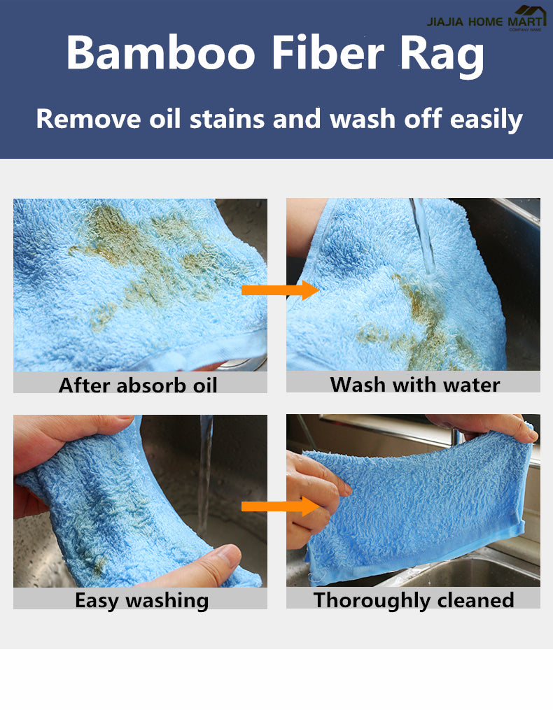 26cm * 26cm Kitchen Thick Dishcloth Cleaning Rag