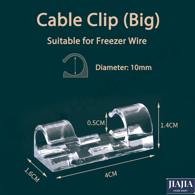 Wire Clip Cable Holder Self Adhesive Clamp 3M Sticky