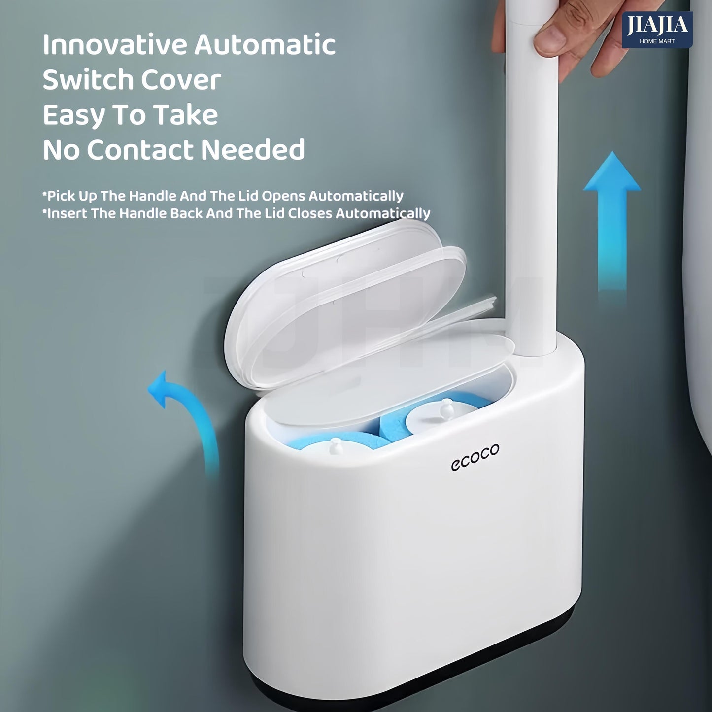 Disposable toilet brush wall-mounted toilet brush replacement head bathroom cleaning toilet Tools Accessories Sets