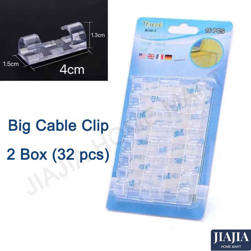 Wire Clip Cable Holder Self Adhesive Clamp 3M Sticky