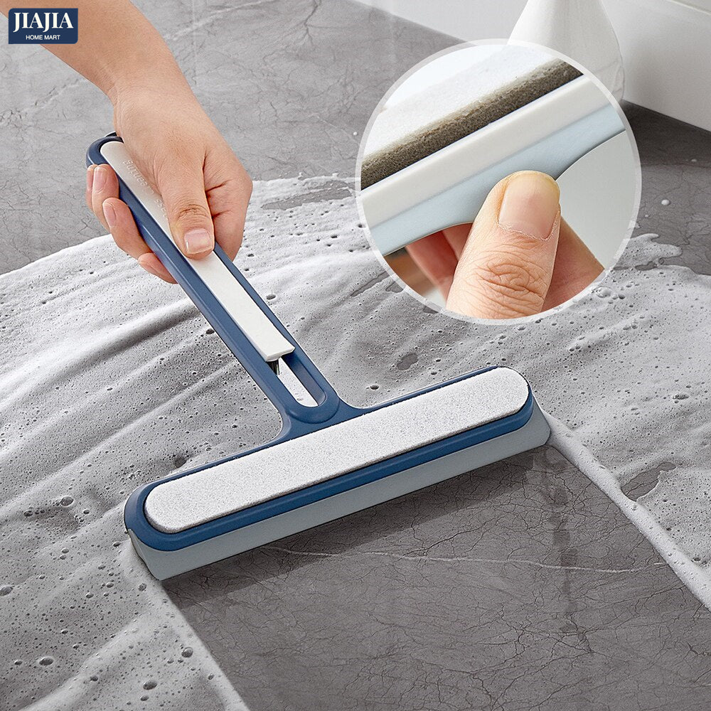 Window Cleaning Wiper Brush With Short Handle