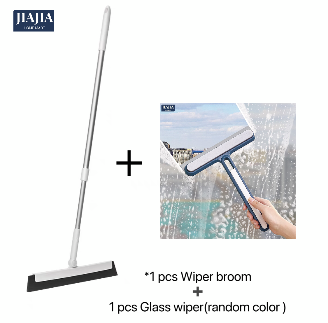 Floor Wiper Broom Multifunctional bathroom Floor Scraper