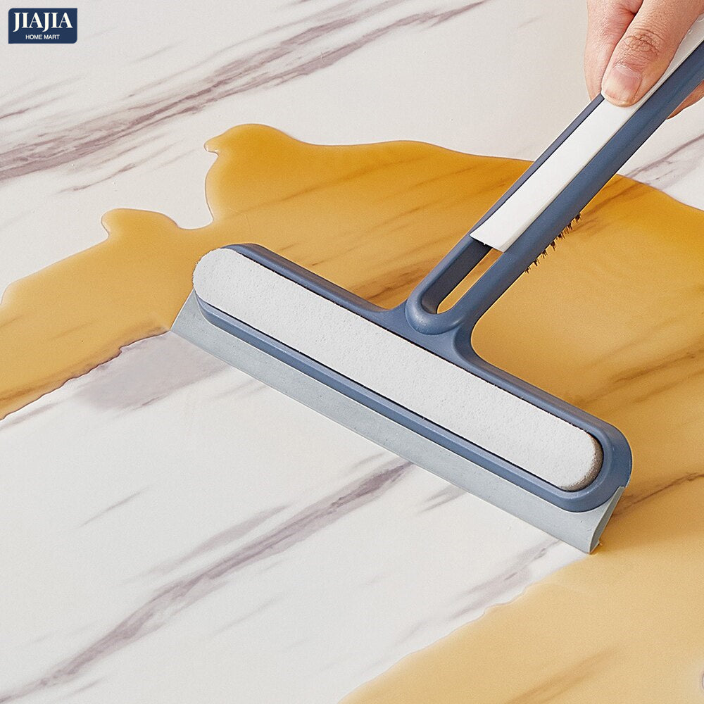 Window Cleaning Wiper Brush With Short Handle