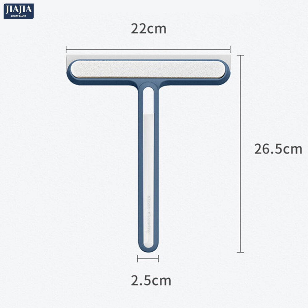 Window Cleaning Wiper Brush With Short Handle