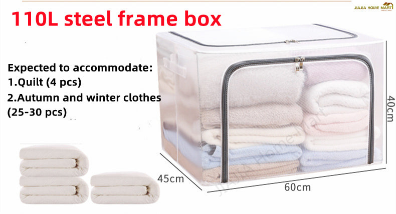 Steel Frame Foldable Storage box