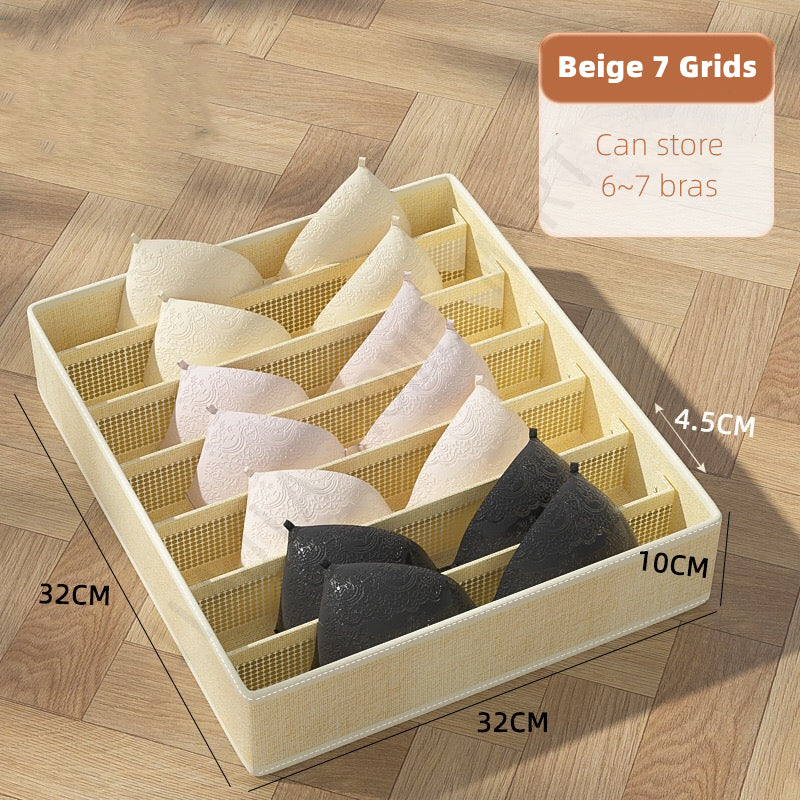 SG In Stock Underwear Socks Bra Storage Organizer Thick Fabric Material
