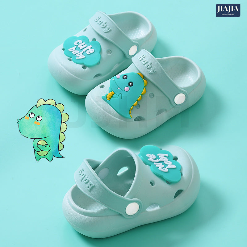 Cute Cartoon Kids Sandal Slip-on Boys Girls Slipper Toddler Baby Children Shoes Waterproof EVA Holes Clog