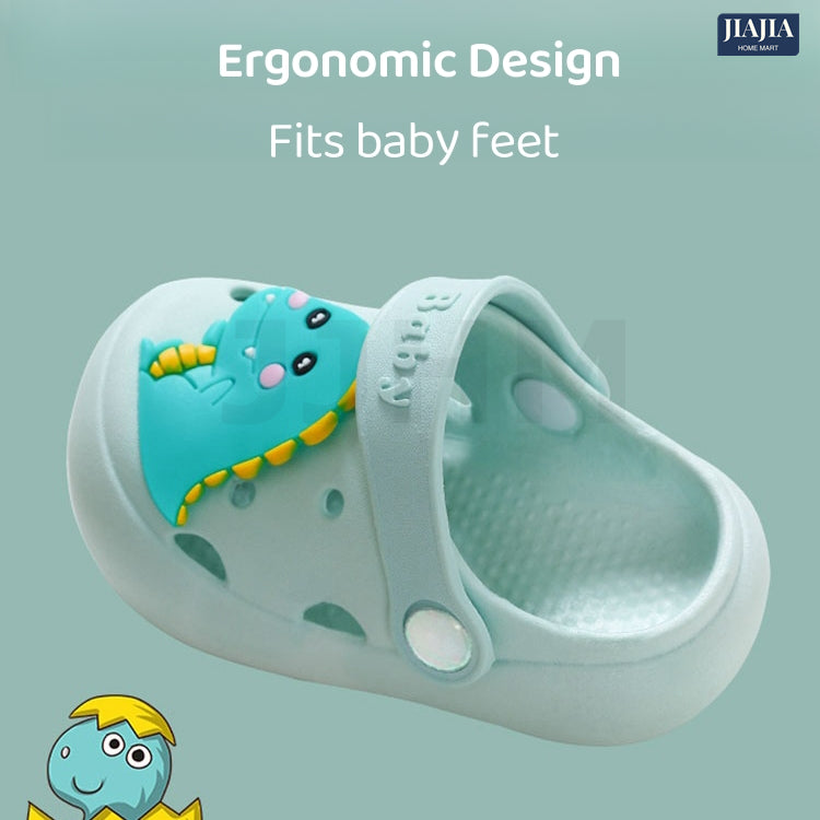 Cute Cartoon Kids Sandal Slip-on Boys Girls Slipper Toddler Baby Children Shoes Waterproof EVA Holes Clog