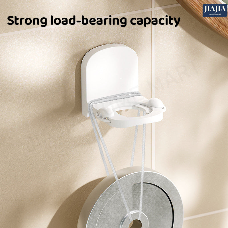 Wall Mounted Shampoo Bottle Holder Adjustable Mouth Size Heavy Duty