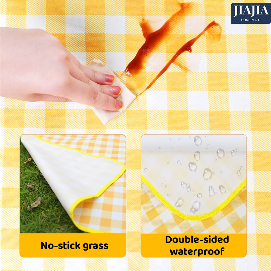 Foldable Picnic Beach Mat Waterproof with Thickened Material