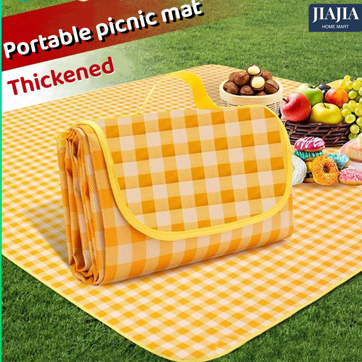 Foldable Picnic Beach Mat Waterproof with Thickened Material