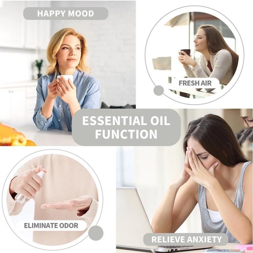 10ml Water-soluble Humidifier Aromatherapy Essential Oil, Lavender and Rose Essential Oil