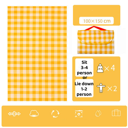 Foldable Picnic Beach Mat Waterproof with Thickened Material