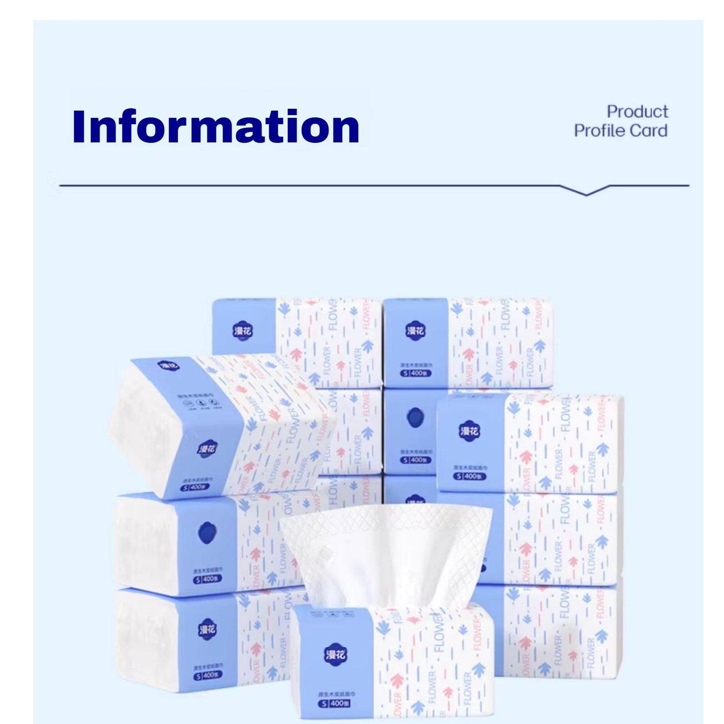 【SG Stock】Tissue Paper 5 Ply Thickened 400 Sheets Toilet Paper Tissue Kleenex Tissue Large Toilet Roll Drawer Paper