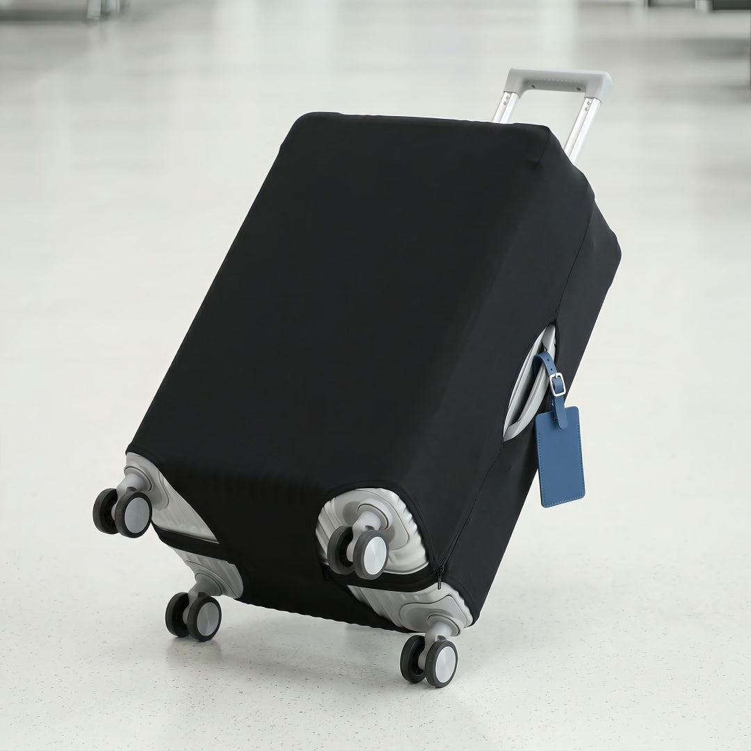 [NDD SG] Thick Dustproof Luggage Cover cartoon Elastic Stretchable Travel Suitcase Protector Line Bear Snoopy Luggage Cover Travel Suitcase Protective Cover 18-32 Inch Thick Elastic Dust Covers Travel Accessories Luggage Supplies