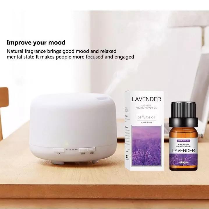 10ml Water-soluble Humidifier Aromatherapy Essential Oil, Lavender and Rose Essential Oil