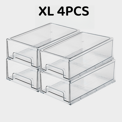 <Buy 3 Free 1> Premium Acrylic Medicine box family drawer type large capacity multi-layerem ergency First Aid Box Kit Japanese house