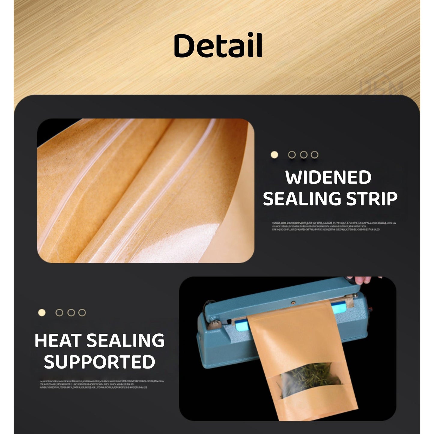 SG Kraft Window Bag | Matte Food Grade Zipper Pouch | Resealable Food Pouch | Ziplock | Party Gift Kraft Zipper Bag for Food | Food Storage Bag | Reusable Bag | Zip Bag