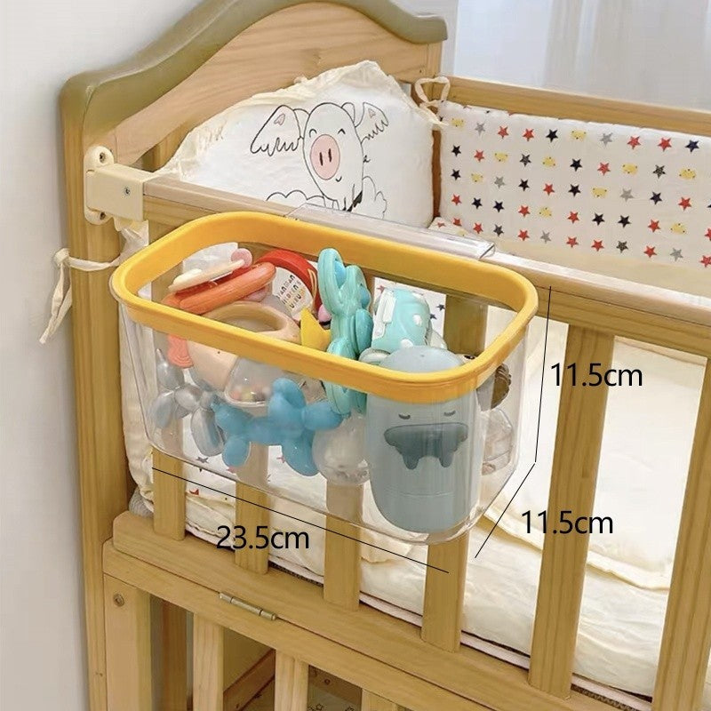 SG Crib Hanging Basket Bedside Diaper Table Multifunctional Storage Box Storage Bag Bedside Hanging Bag Fence Dormitory