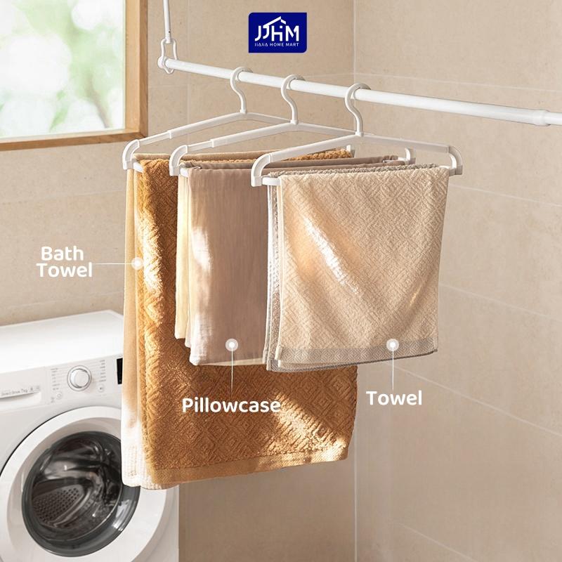 SG Retractable Hanging Clothes Hanger Laundry Towel Drying Rack Space Saver Closet Organizer Indoor Outdoor