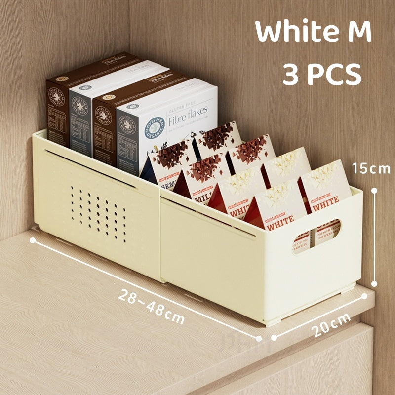 SG Expandable Storage Box Adjustable Kitchen Drawer Organiser Tray / Kitchen Organiser Box