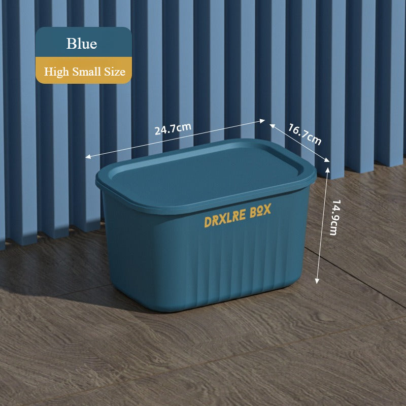 SG Storage box sundries snacks toys clothes storage box desktop living room wardrobe study home plastic cabinet