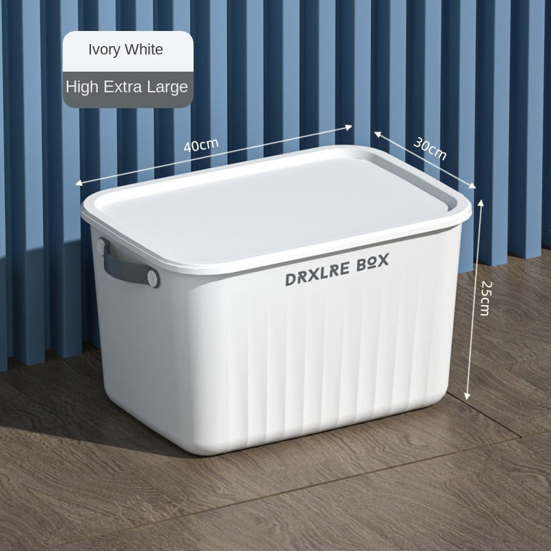 SG Storage box sundries snacks toys clothes storage box desktop living room wardrobe study home plastic cabinet