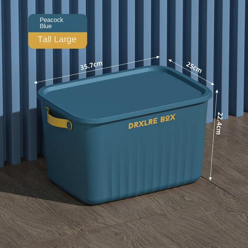 SG Storage box sundries snacks toys clothes storage box desktop living room wardrobe study home plastic cabinet