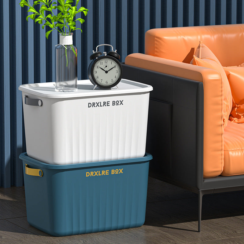 SG Storage box sundries snacks toys clothes storage box desktop living room wardrobe study home plastic cabinet