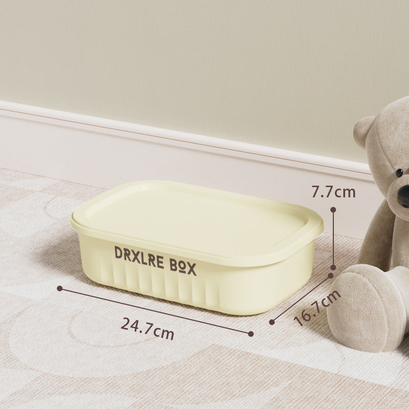 SG Storage box sundries snacks toys clothes storage box desktop living room wardrobe study home plastic cabinet