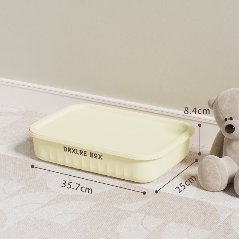 SG Storage box sundries snacks toys clothes storage box desktop living room wardrobe study home plastic cabinet